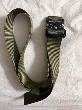 Olive Green Holsta Tactical Web Belt for Men